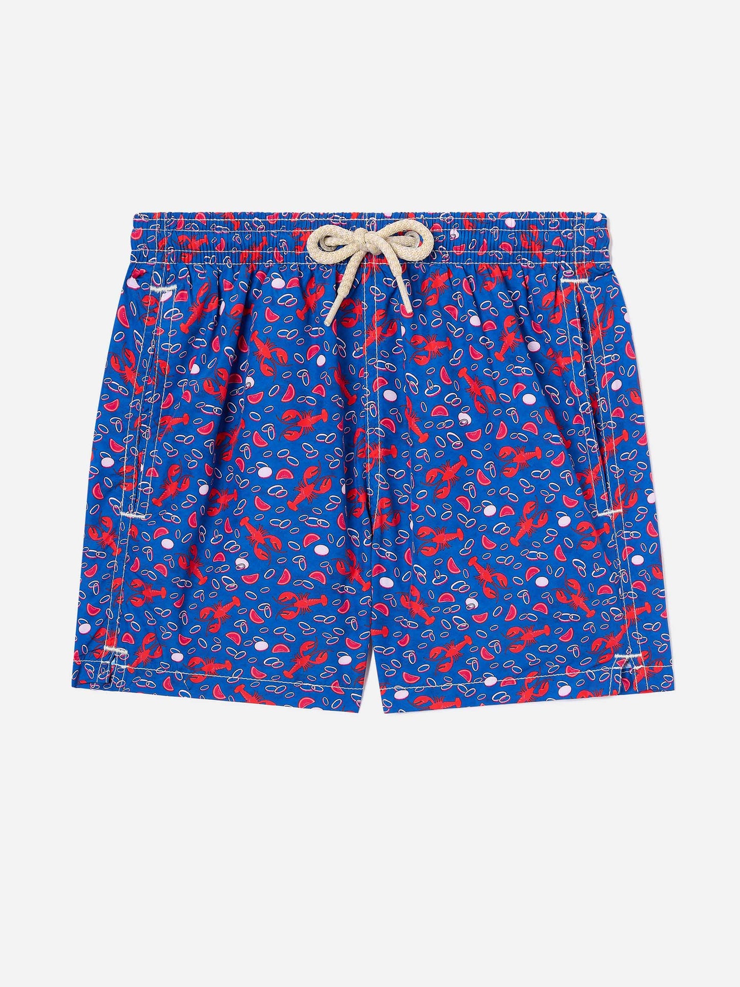 Bañador corto Jean Lighting con estampado integral de langostas 