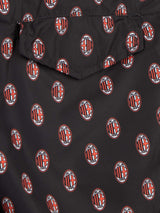 Jean Lighting lightweight fabric swim shorts with Milan logo print|AC MILAN SPECIAL EDITION