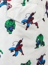 Boy lightweight fabric swim-shorts Jean Lighting with Marvel superheroes print | MARVEL SPECIAL EDITION