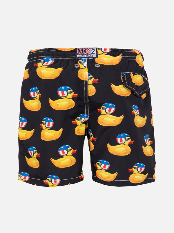 Bikers Ducky Jungen-Badeshorts aus leichtem Stoff