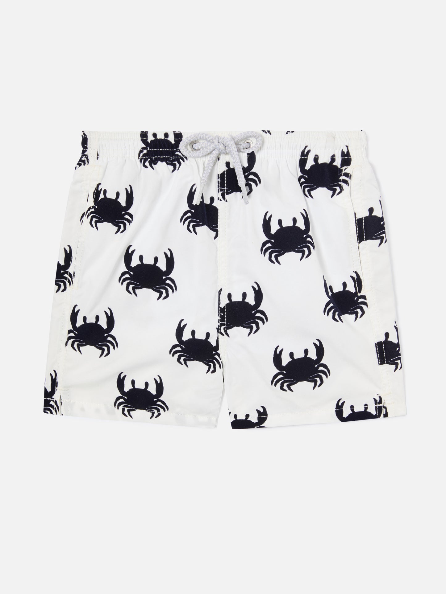 Short de bain pour garçon avec crabes en velours 