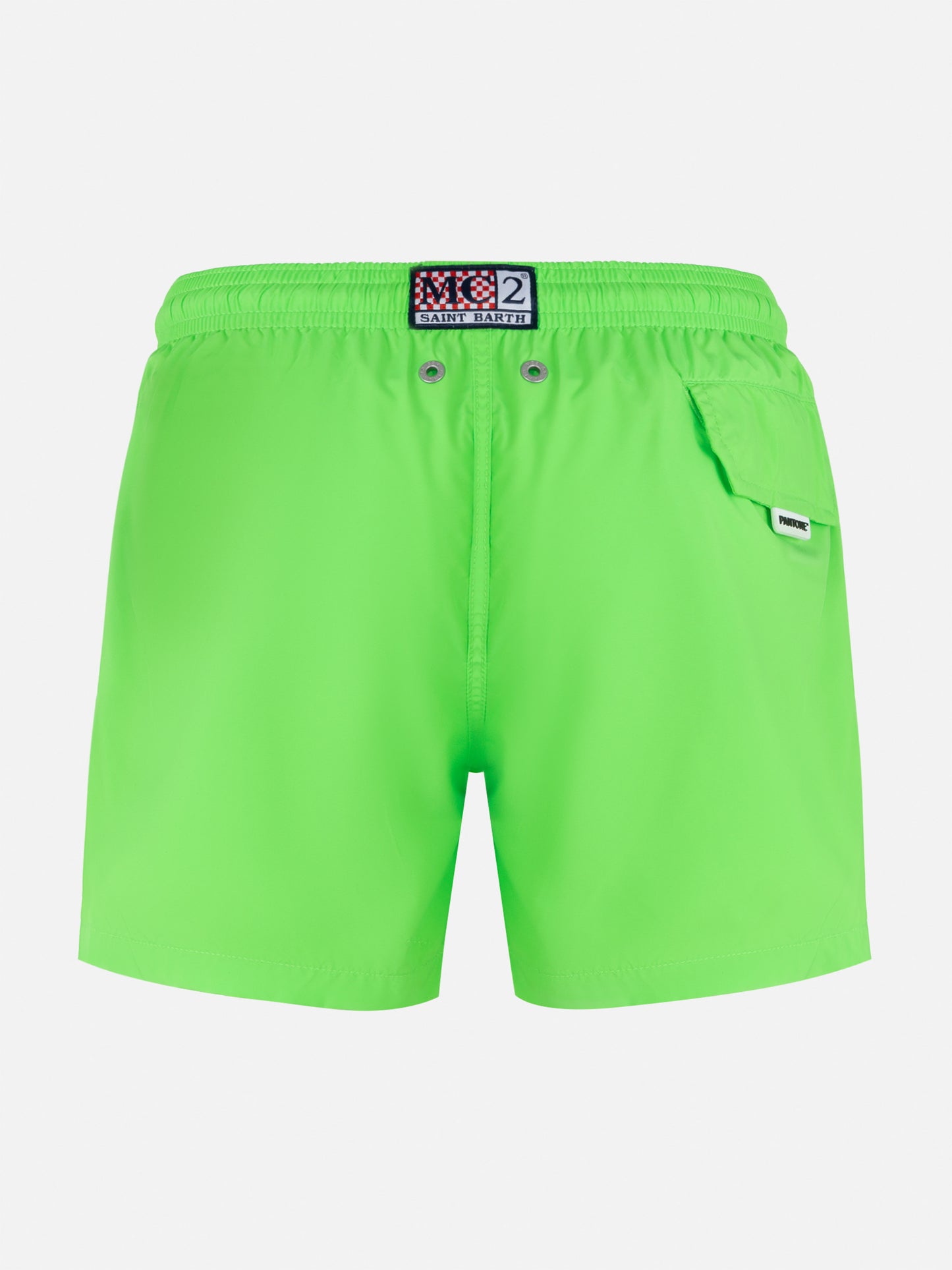 Leichte Badeshorts in Neongrün von Jean Lighting Pantone | PANTONE® SPECIAL EDITION