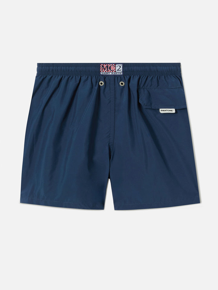 Jean Lighting Pantone Badeshorts einfarbig Blue Navy 