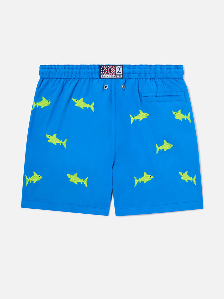 Short de bain garçon avec broderie 