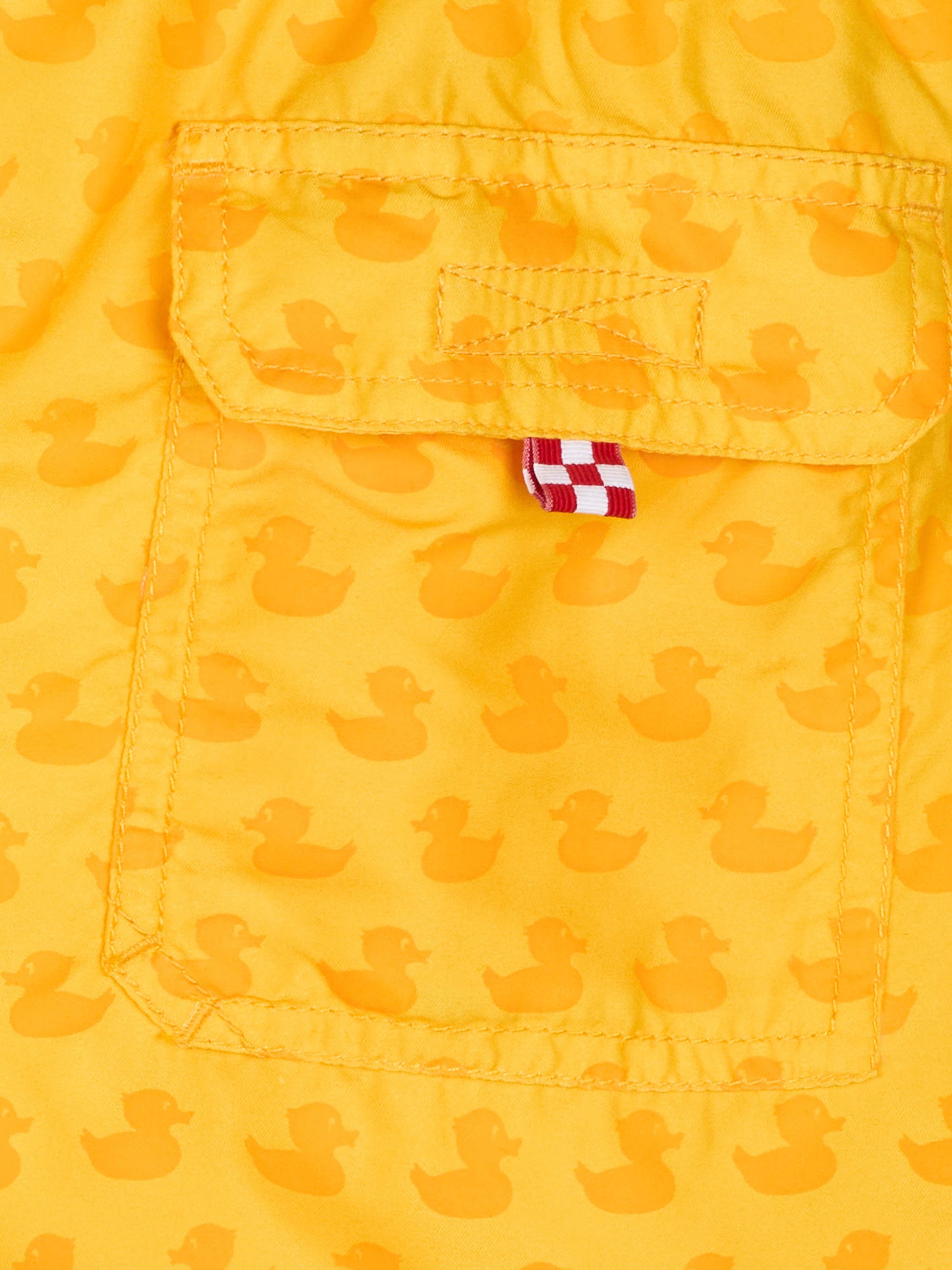 Swimshort boy with temperature-reactive print - Ducky print - MC2 Saint Barth