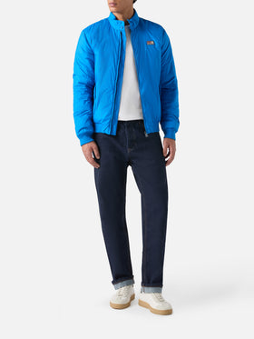 Jet lightweight bomber jacket in bluette