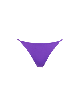 Woman purple cheeky swim briefs Jodene