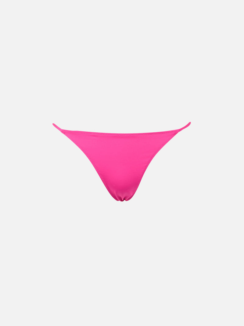 Woman fuchsia cheeky swim briefs Jodene