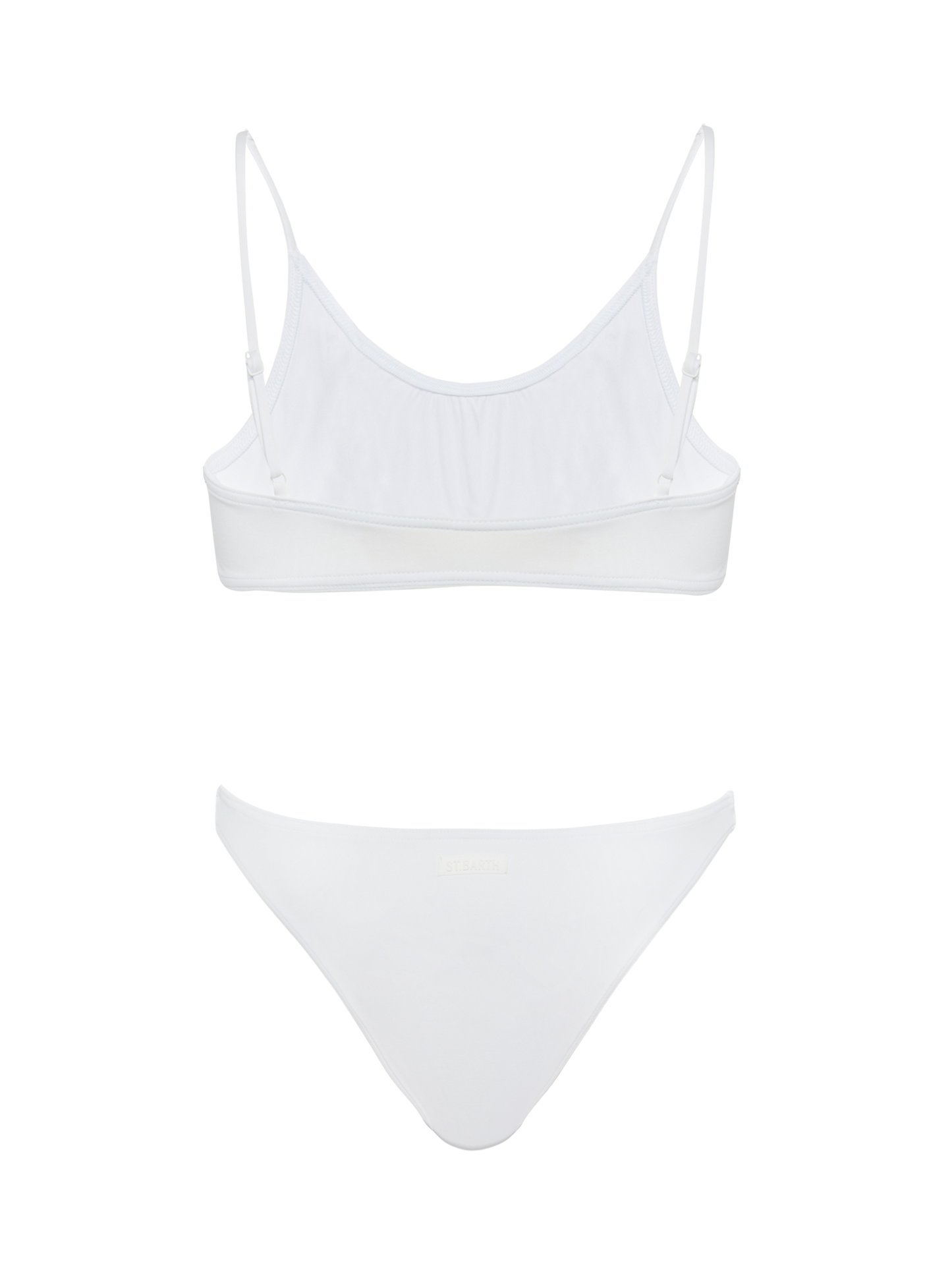 Judy top bralette bianco - Slip mare classico Lido bianco