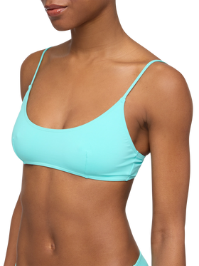 Judy wassergrünes Bralette-Strandtop Judy