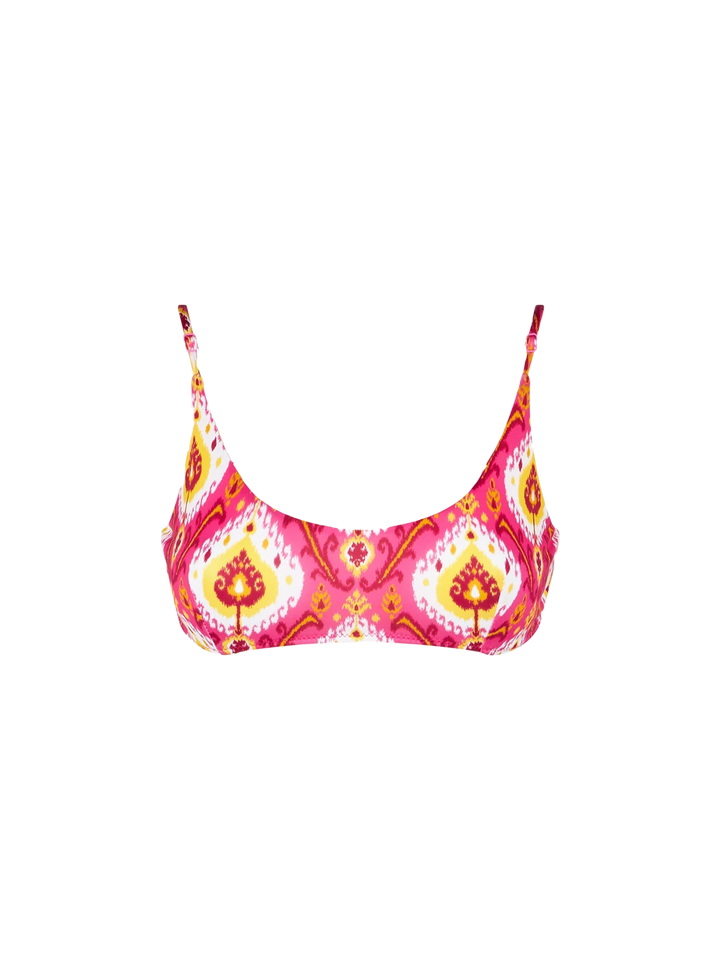 Woman bralette swimsuit with ikat print - MC2 Saint Barth