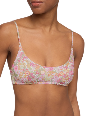 Judy Bralette Strandtop Judy mit Margaret Annie-Print | HERGESTELLT AUS LIBERTY-STOFF