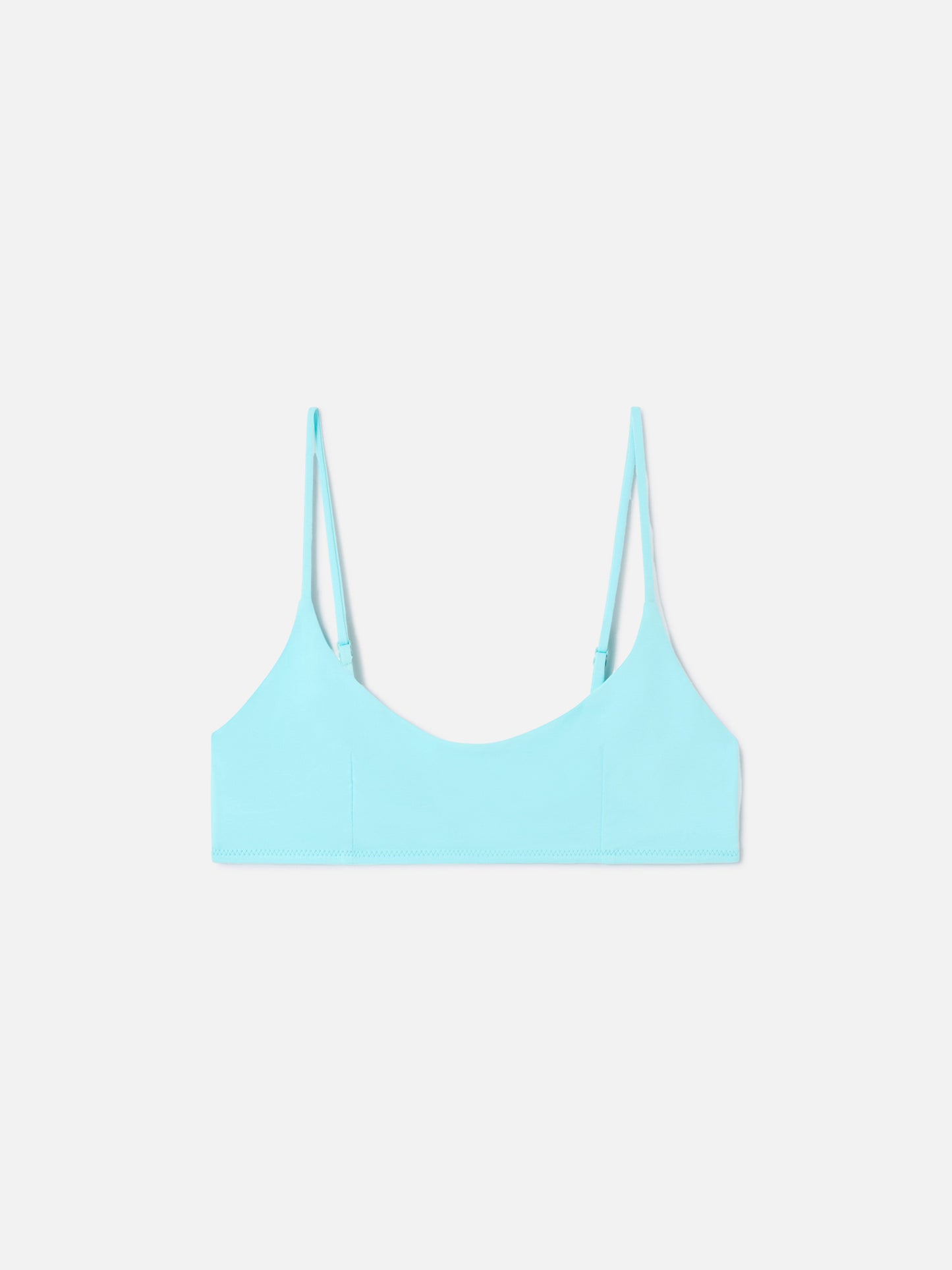 Wassergrünes Judy Bralette-Bikini-Oberteil 
