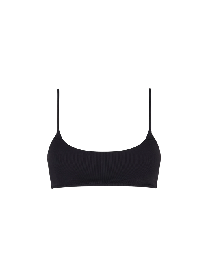 Geripptes BW-Bralette