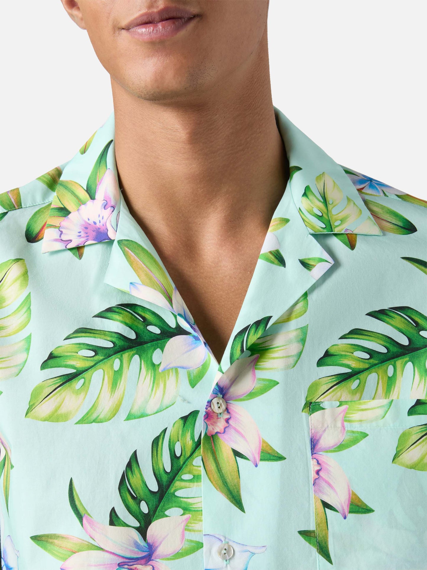 Kalea Baumwollhemd mit Blumenmuster