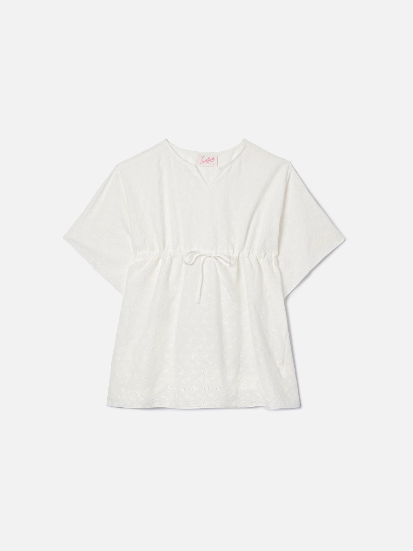 Kate Cotton broderie short kaftan