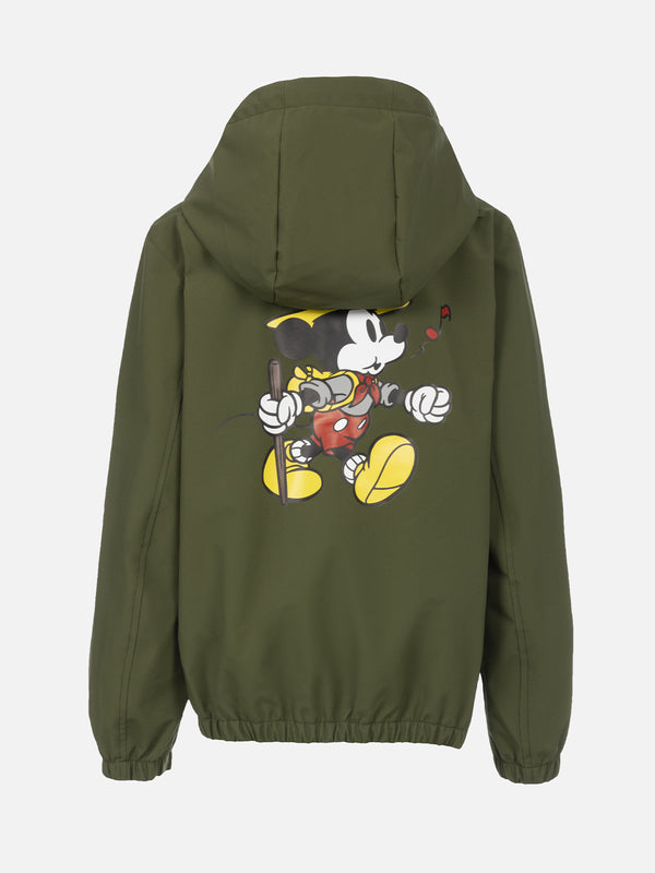 Boy hooded lightweight windbreaker Kauris Jr with Mickey Mouse print | DISNEY SPECIAL EDITION