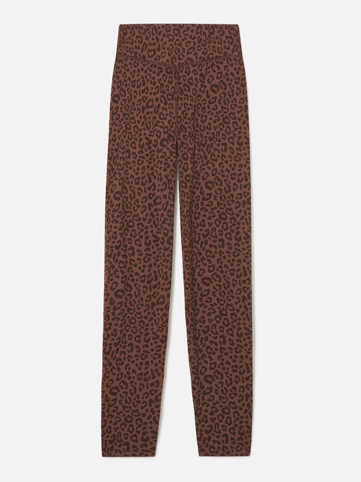 Kaya leggings with leopard print