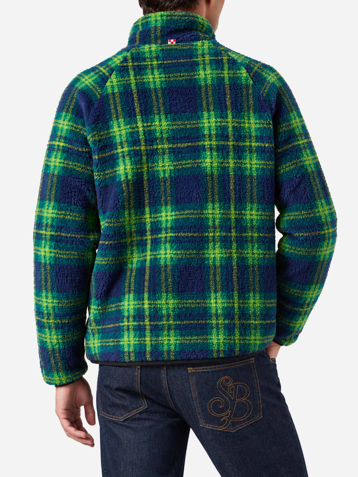 Keystone Sherpa-Jacke mit Tartanmuster 
