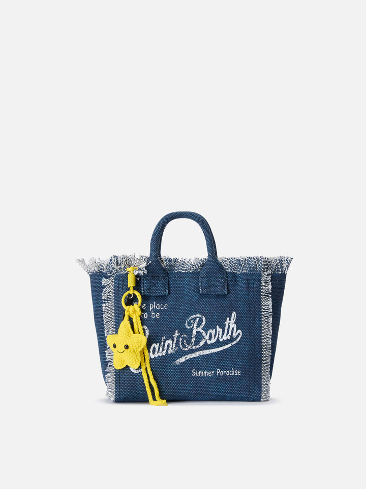 Funny bag Charm with crochet star
