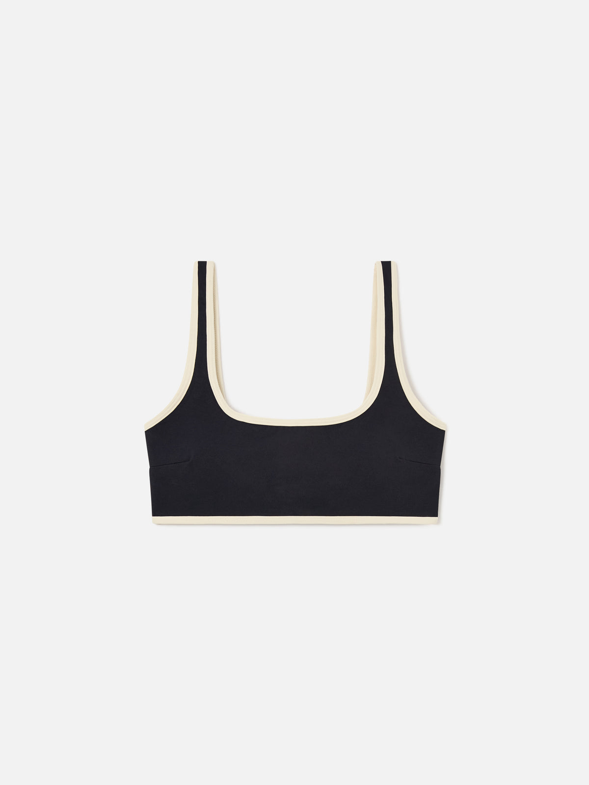 Top fitness Kassie bianco panna