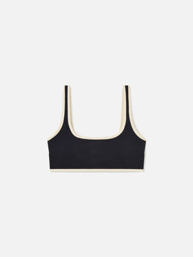 Top fitness Kassie bianco panna