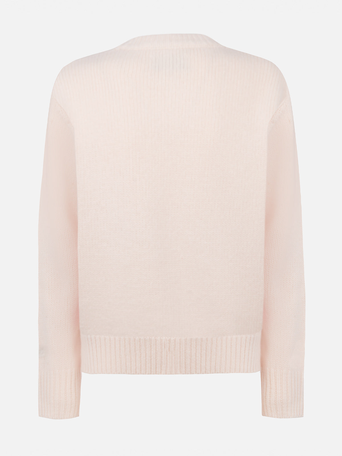 Maglione bianco fair isle Kyla da donna con jacquard Cortina