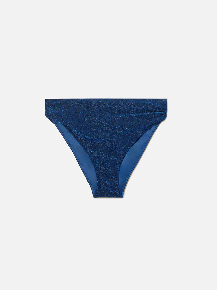 Bikini Leda Sugar blu navy in lurex