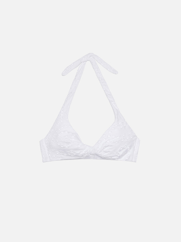 Leda Sangallo Spitzen-Triangel-Bralette-Oberteil