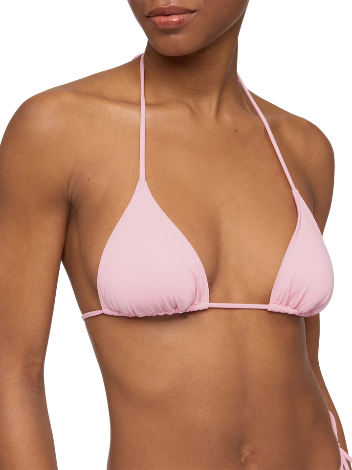 Leah rosa Badeanzug mit Triangel-Oberteil