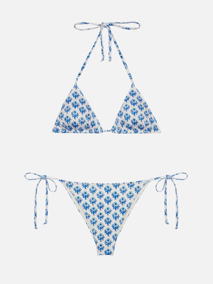 Triangle bikini Leah Marielle with floral print