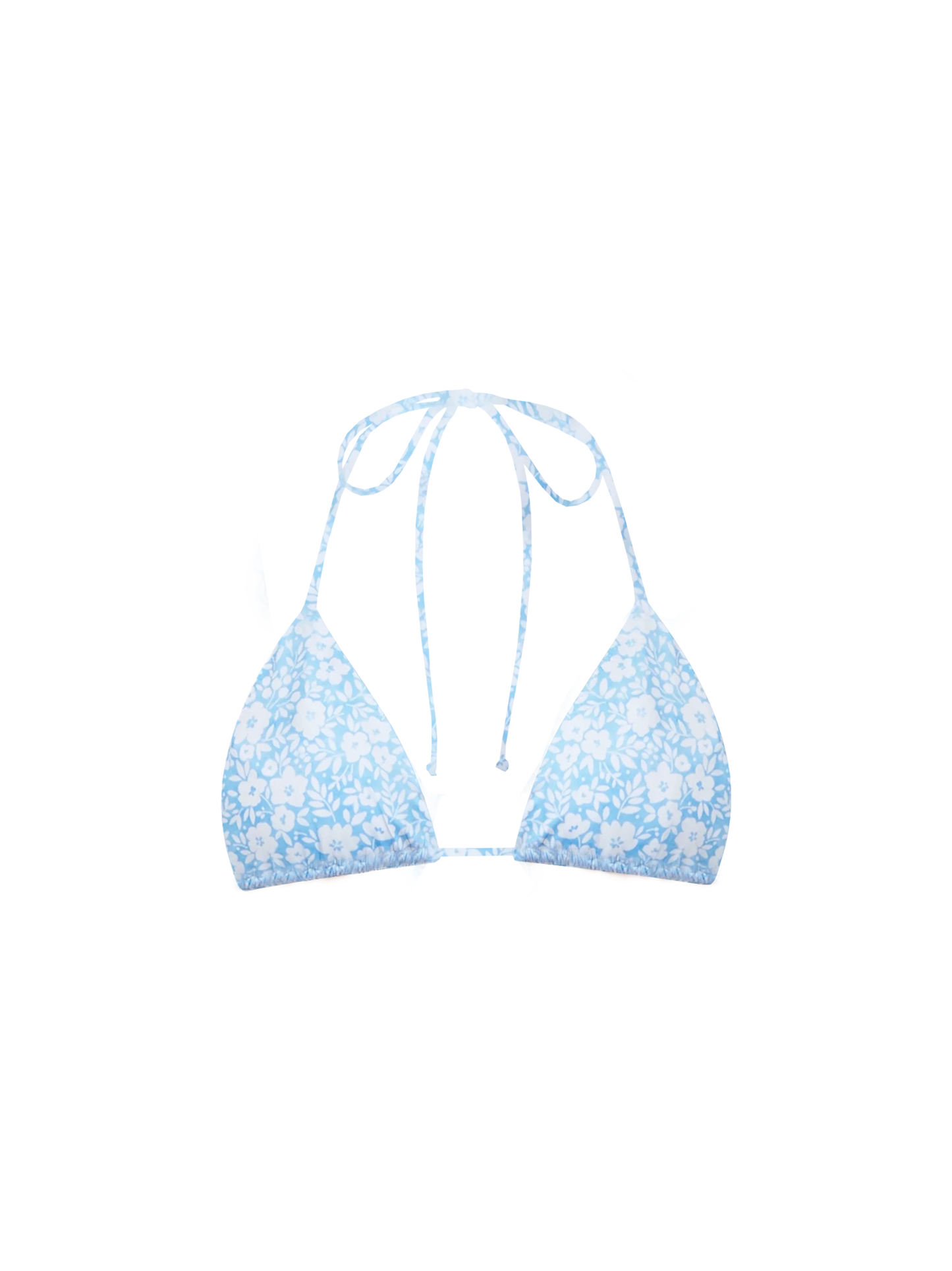 Woman classic triangle top swimsuit Leah