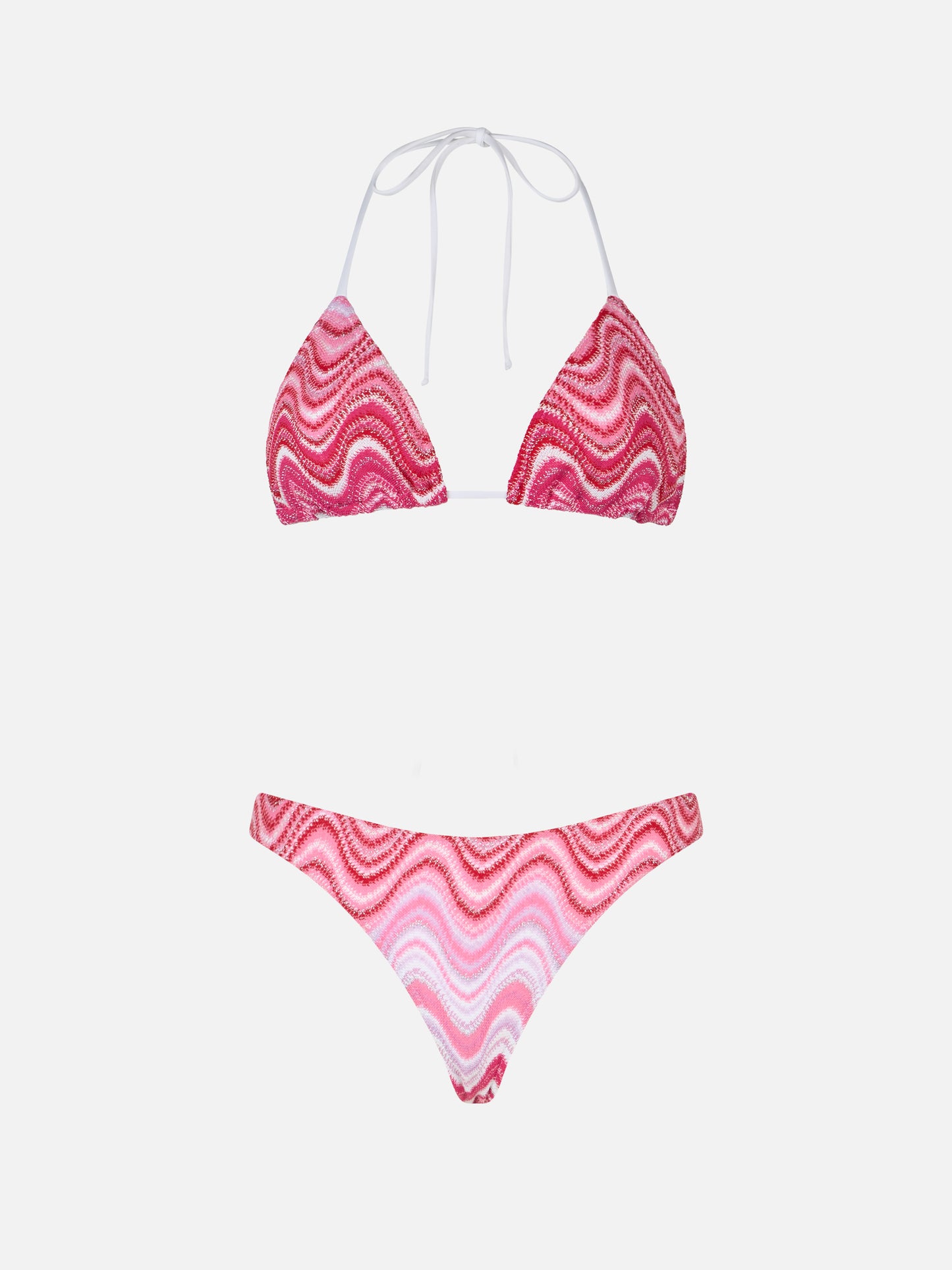 Bikini triangle en maille raschel pour femme Leah Naomi 