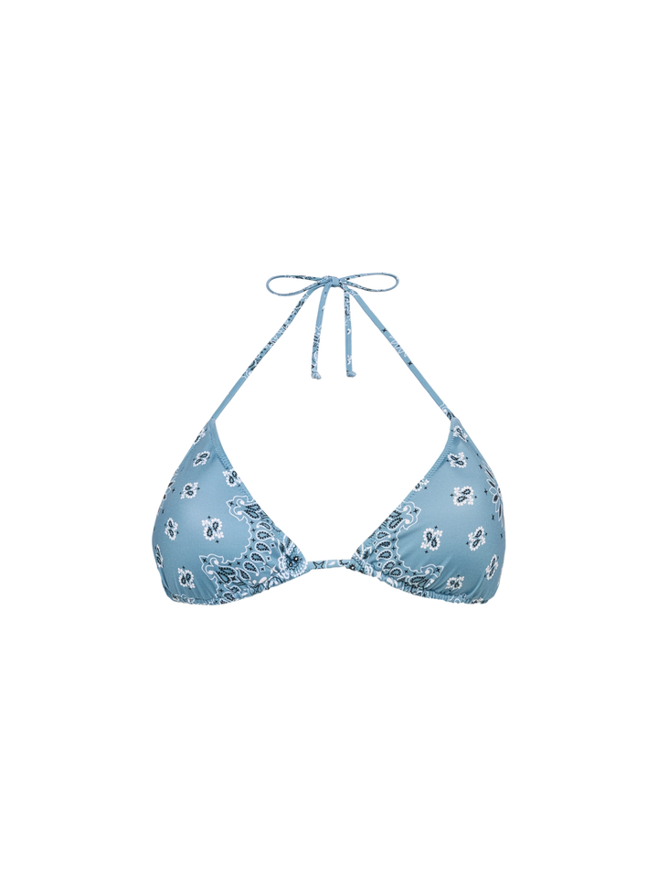 Leah – Badeanzug mit Triangel-Oberteil und Bandanna-Print