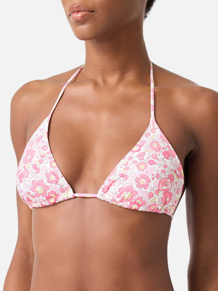 Costume da bagno da donna con top a triangolo Betsy Leah | REALIZZATO CON TESSUTO LIBERTY