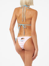 Woman striped triangle bikini Leah Marielle | FIORUCCI SPECIAL EDITION