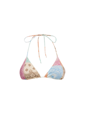 Costume da bagno da donna con top a triangolo a bandana Leah