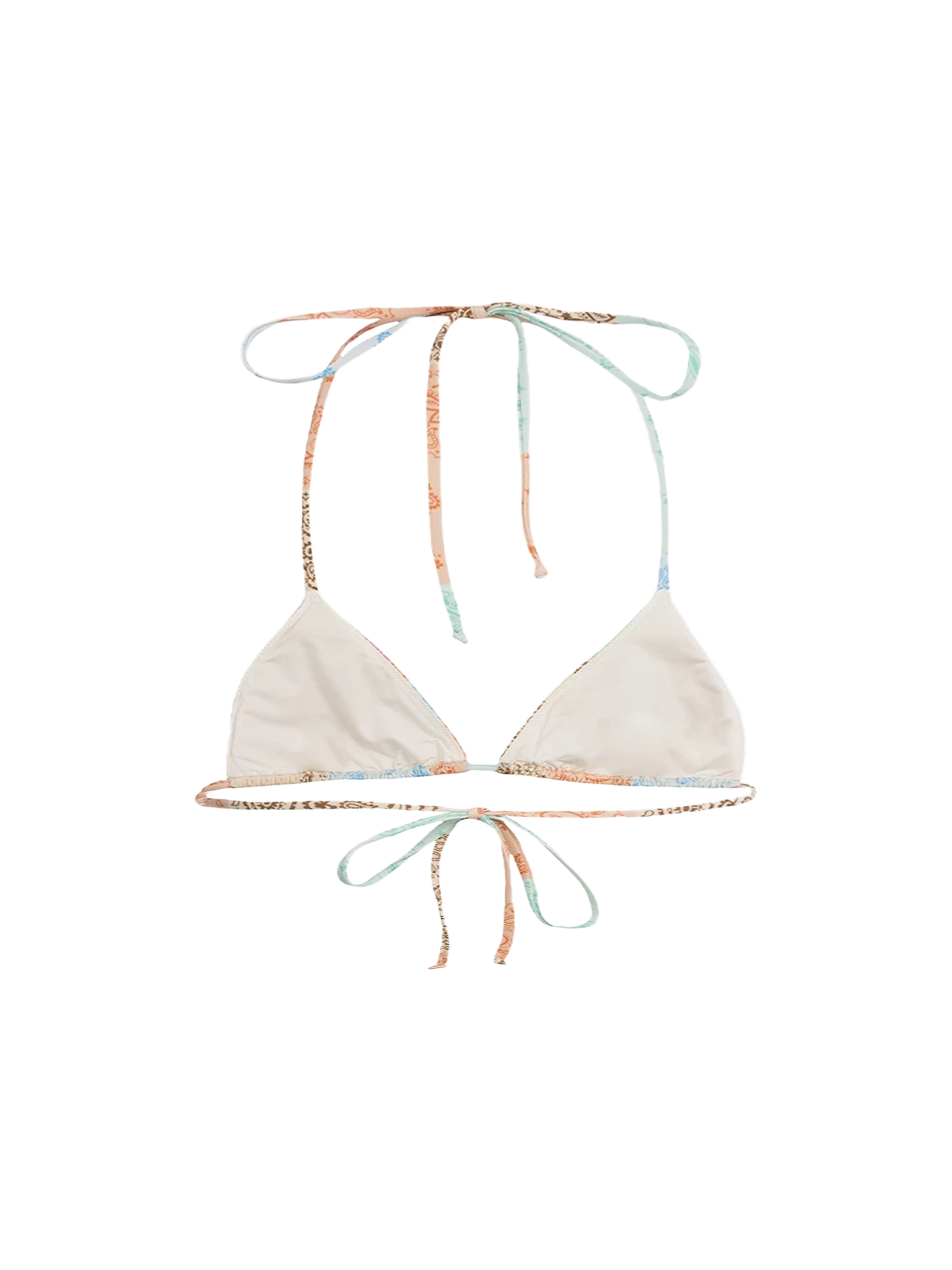 Costume da bagno da donna con top a triangolo a bandana Leah