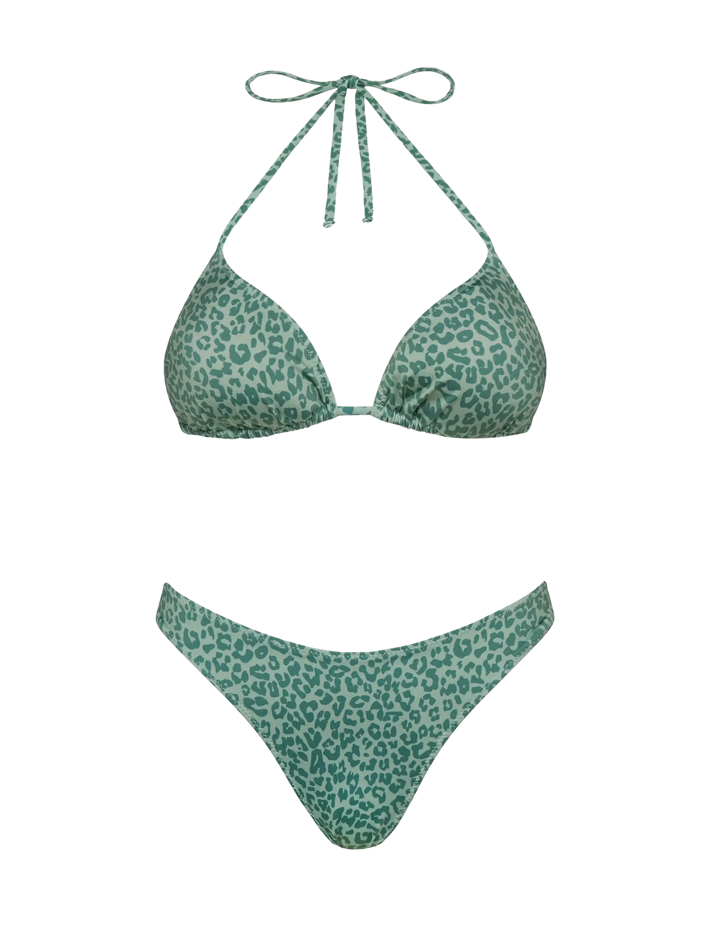 Triangel-Bikini Leah Naomi mit Animalier-Print