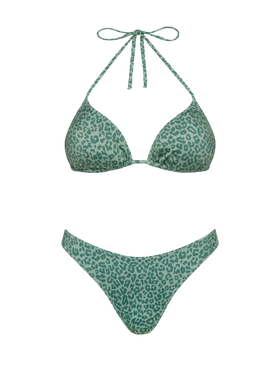 Triangel-Bikini Leah Naomi mit Animalier-Print