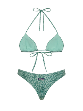 Triangel-Bikini Leah Naomi mit Animalier-Print