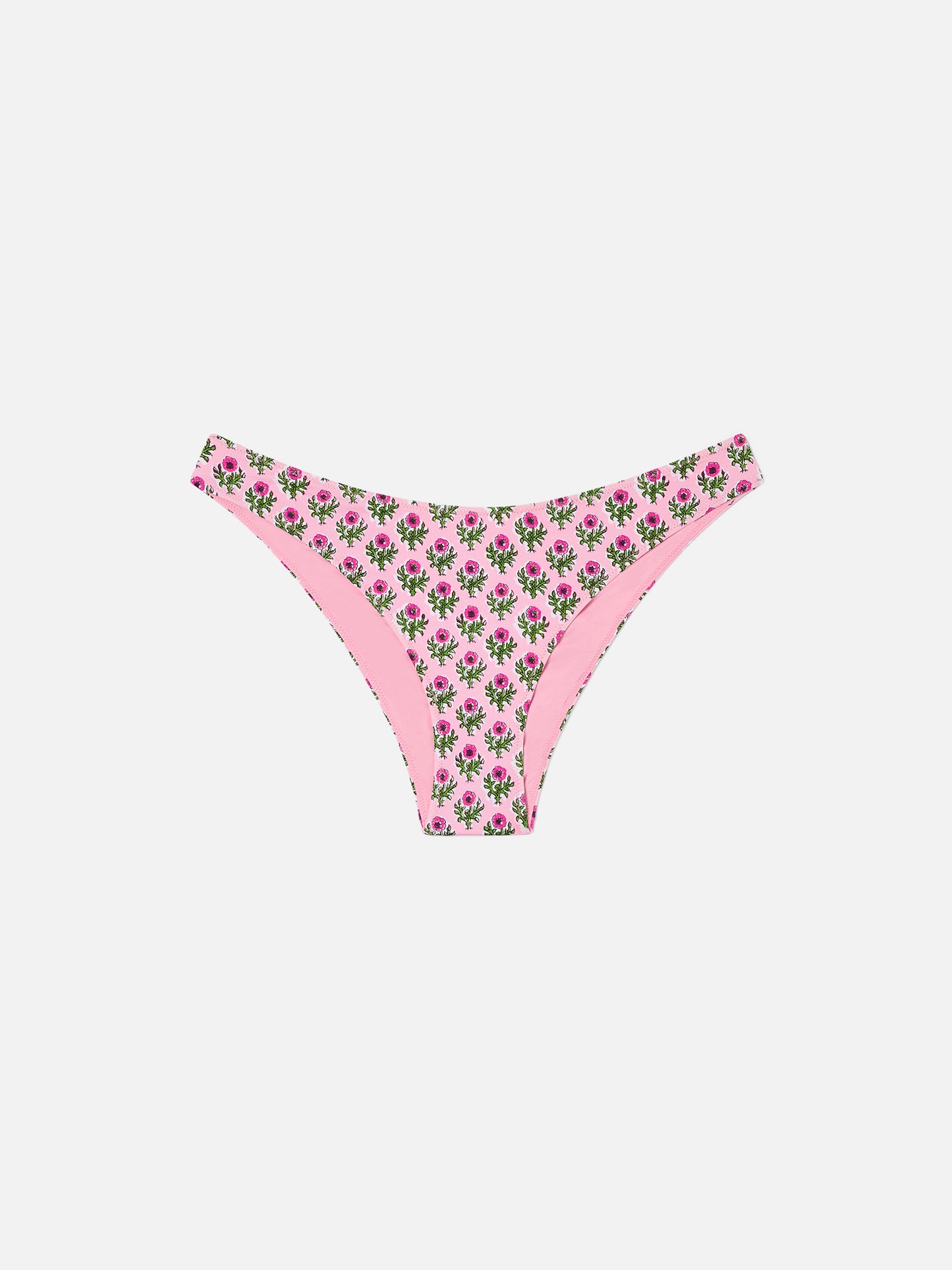 Lido Badehose mit rosa Blumenprint 