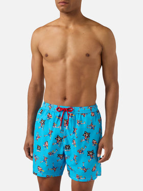 Costume mare Lighting con stampa One Piece all-over | Special Edition