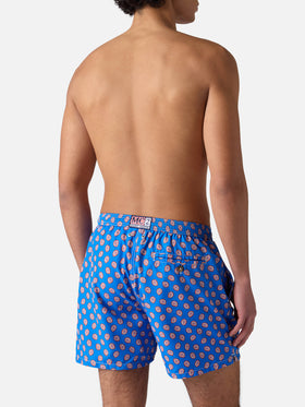 Costume mare Lighting in tessuto leggero con stampa paisley