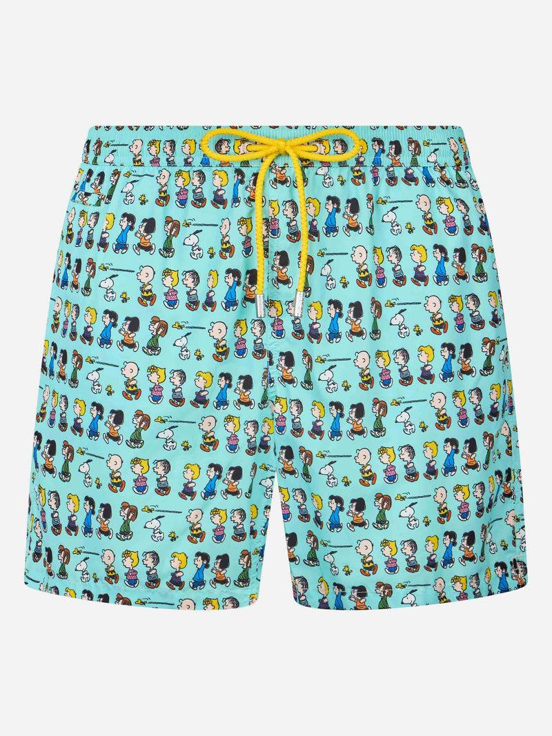 Herren-Badeshorts aus leichtem Stoff Lighting Micro Fantasy mit Peanuts-Aufdruck | SNOOPY PEANUTS™ SONDEREDITION