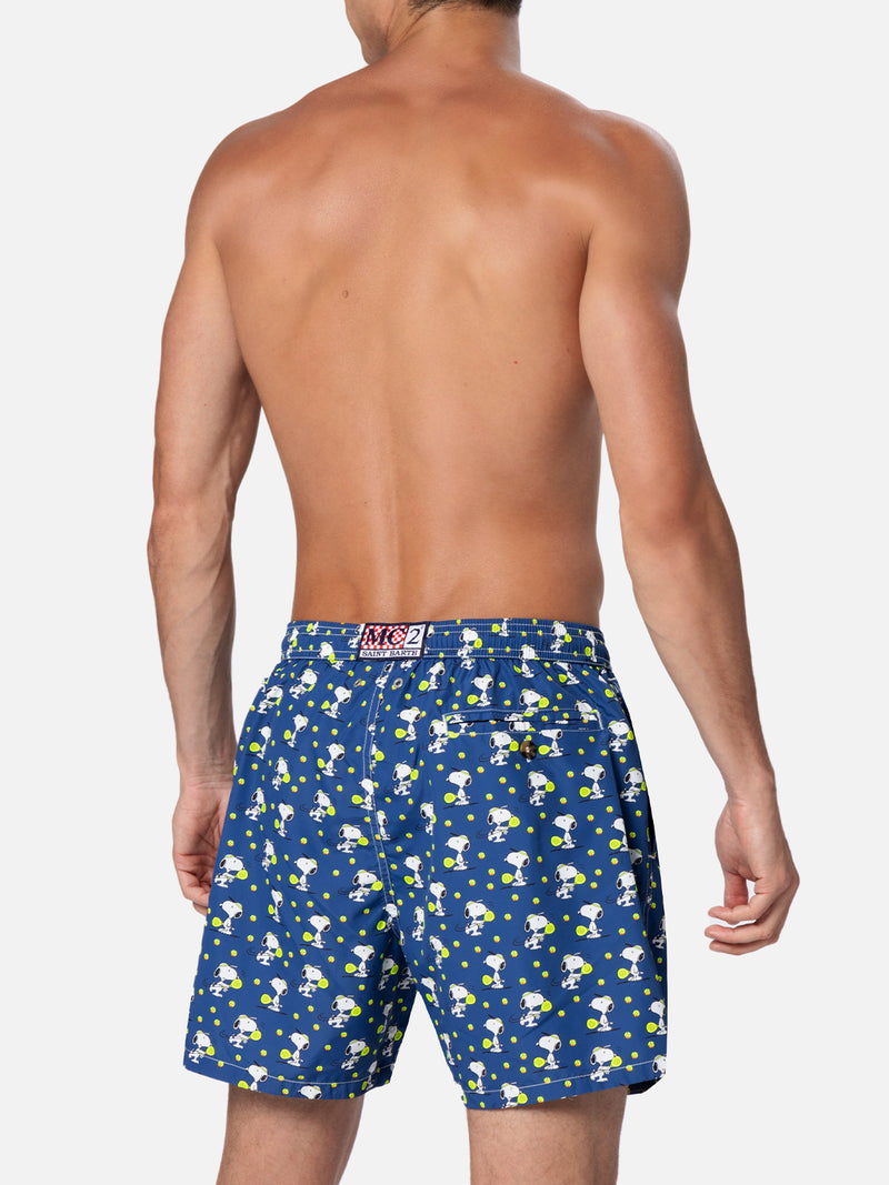 Herren-Badeshorts aus leichtem Stoff Lighting Micro Fantasy mit Snoopy-Padel-Aufdruck | SNOOPY PEANUTS™ SONDEREDITION