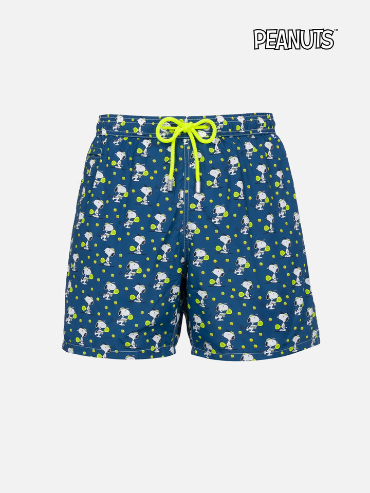 Costume da bagno da uomo in tessuto leggero Lighting Micro Fantasy con stampa padel Snoopy | EDIZIONE SPECIALE SNOOPY PEANUTS™
