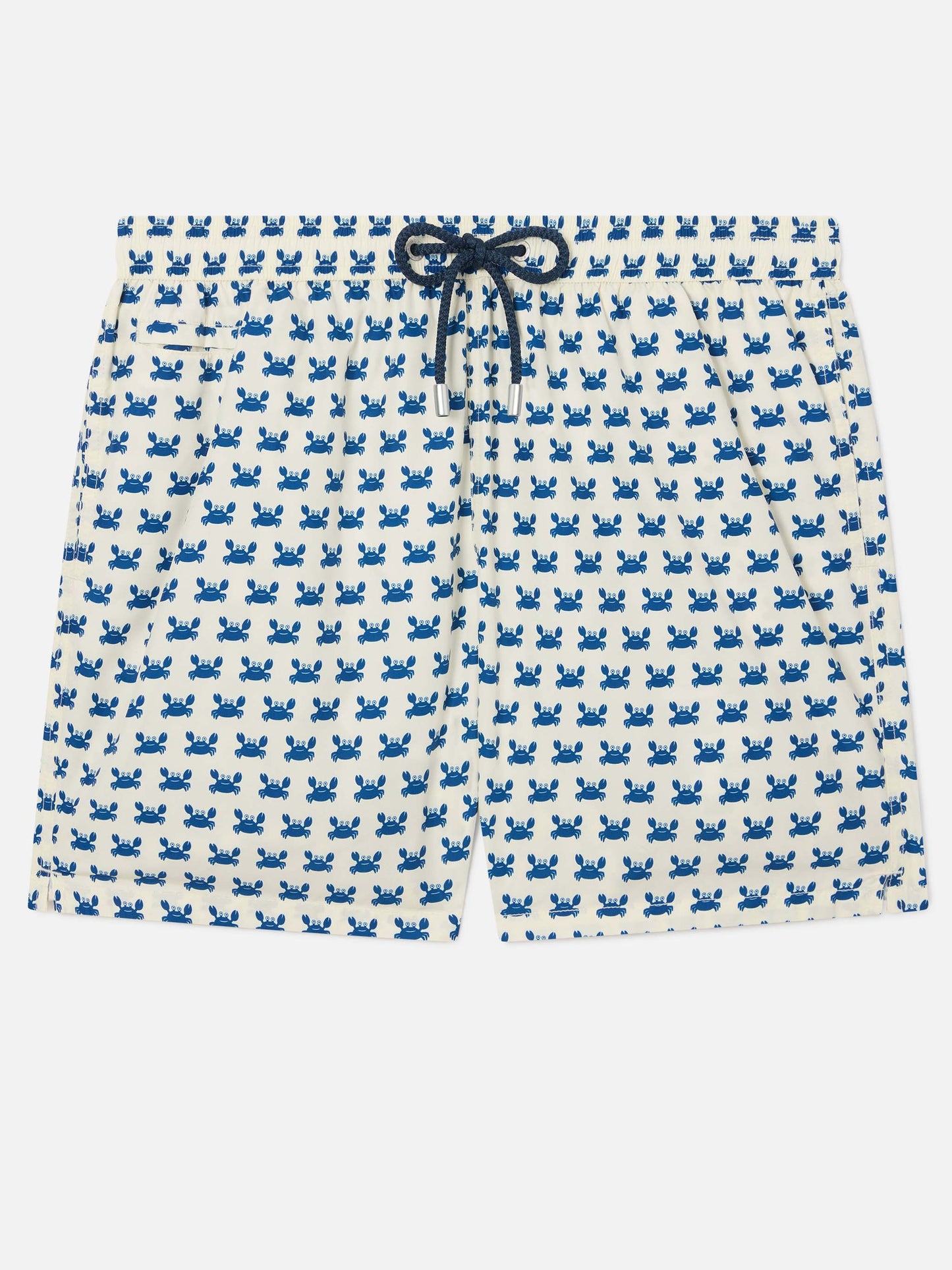 White Lighting Micro swim shorts with crab all-over print