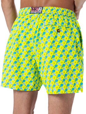 Herren-Badeshorts aus leichtem Stoff Lighting Micro Fantasy mit Padel-Aufdruck