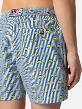 Lightweight fabric swim shorts Lighting with Vespa print | VESPA SPECIAL EDITION